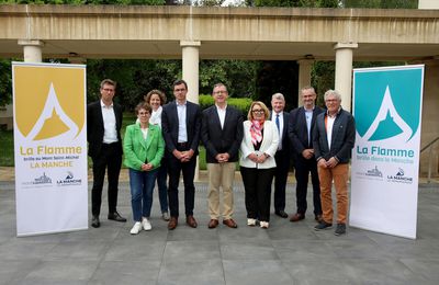 Communauté urbaine Caen la mer - Les boucles cyclo-pédestres Caen la mer inaugurées. 
