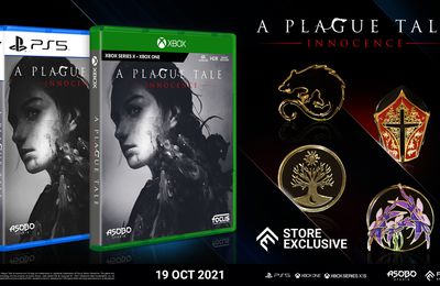 A Plague Tale: Innocence - Les versions physiques PlayStation 5 et Xbox Series X|S sont disponibles en magasin