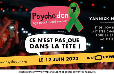 #EVENEMENT - Yannick Noah, Christophe Willem, Bilal Hassani, Pomme... à l'Olympia pour le #Psychodon !